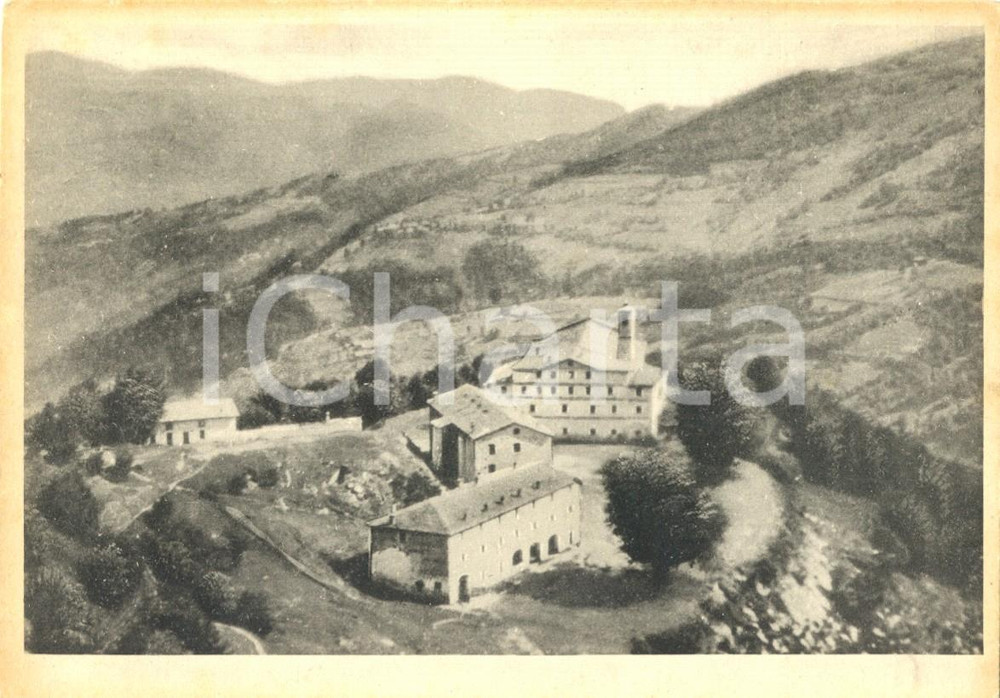 Cartolina originale da collezione 1940 ca VALMALA (CN) Veduta del SANTUARIO *Cartolina postale FG NV 1