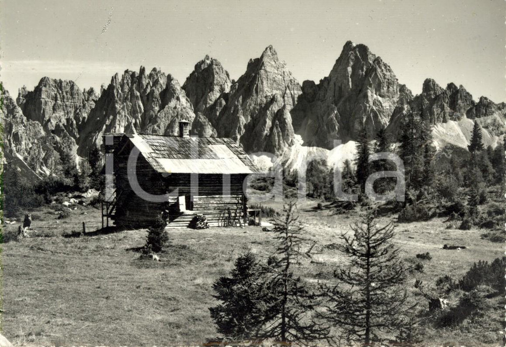 Cartolina originale da collezione 1915 PIEVE DI CADORE BL FORCELLA, VEDORCIA e SPALTI DEL TORO Danneggiata 1