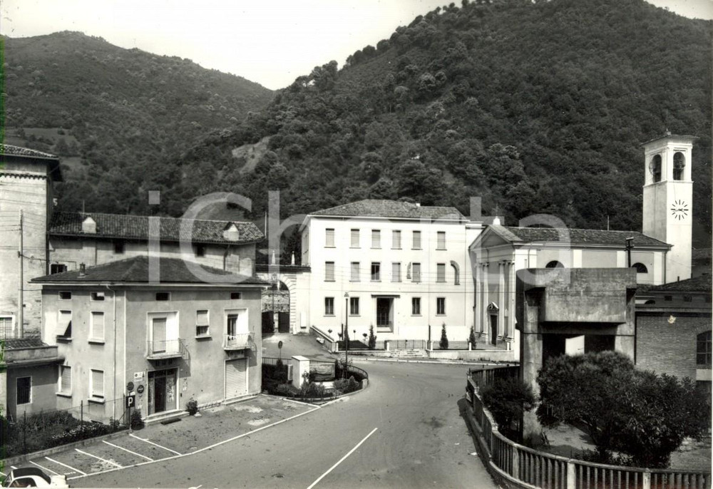 Cartolina originale da collezione 1950 ca SAREZZO (BS) L'Istituto AVOGADRO in frazione ZANANO *Cartolina FG NV 1