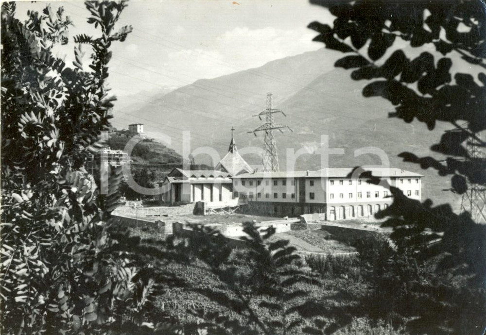 Cartolina originale da collezione 1971 SONDRIO Convento Frati Minori CAPPUCCINI ingegnere ENRICO TIRINZONI *FG VG 1