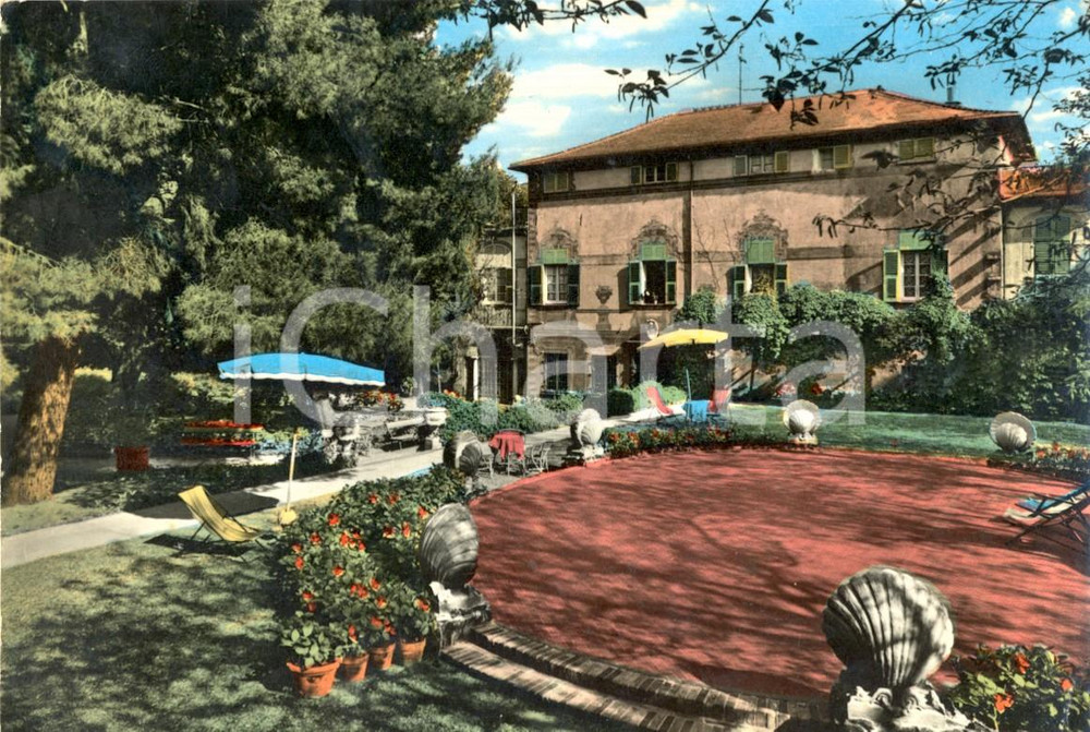 Cartolina originale da collezione 1963 VARAZZE (SV) Veduta dell'interno del BOSCHETTO *Cartolina postale FG VG 1