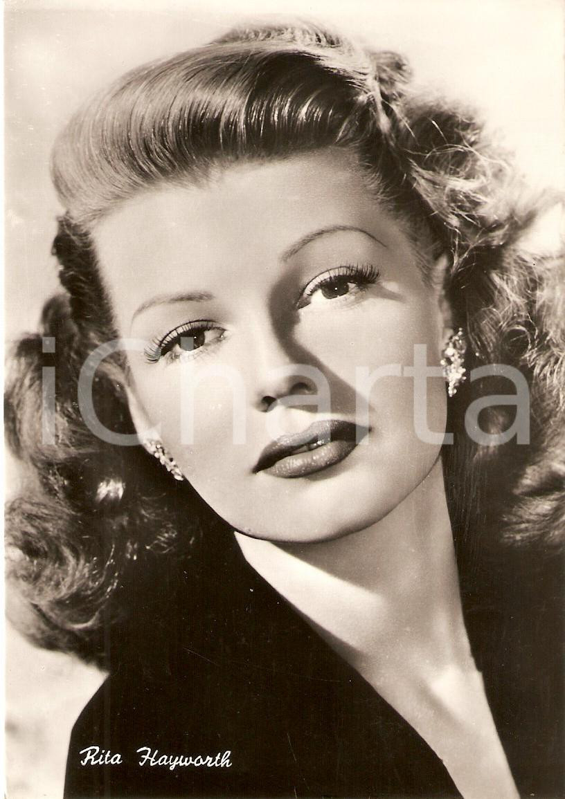 Cartolina originale da collezione 1955 ca CINEMA Attrice Rita HAYWORTH Ritratto *Cartolina FG NV 1