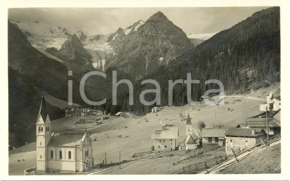 Cartolina originale da collezione 1950 ca BOLZANO TRAFOI Strada dello STELVIO verso ghiacciai Cartolina FP NV 1