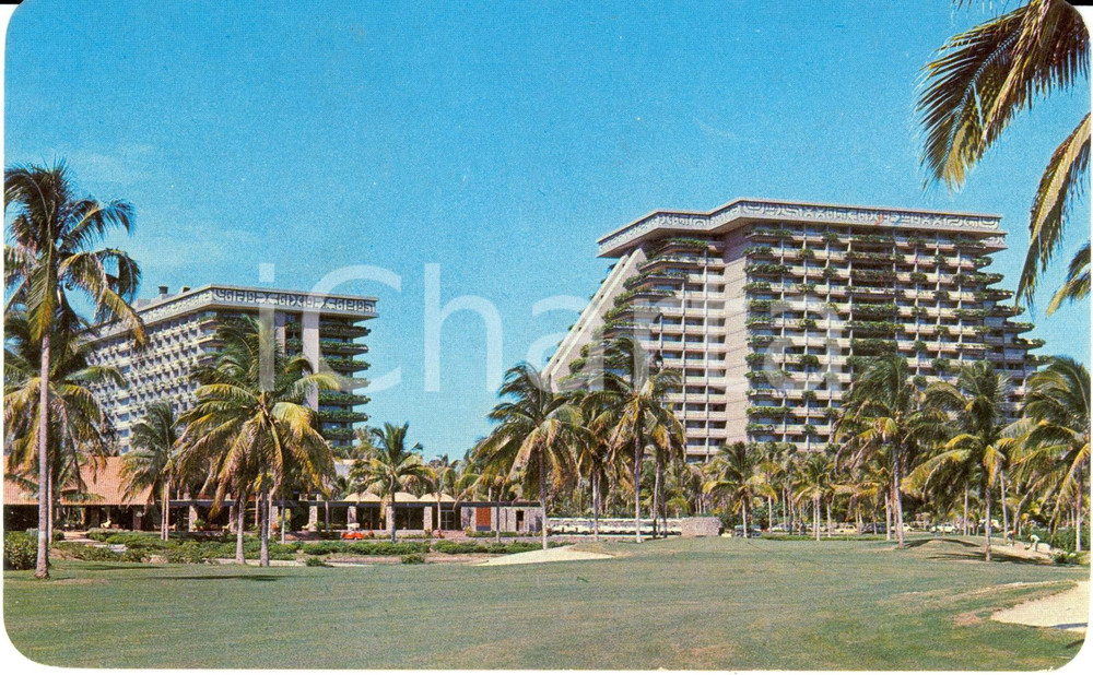 Cartolina originale da collezione 1977 ACAPULCO (MESSICO) Campo da golf hotel ACAPULCO PRINCESS *Cartolina FP VG 1