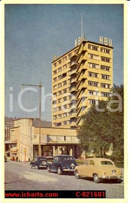 Cartolina originale da collezione 1970 ca ROTTERDAM PAESI BASSI Veduta esterna ERASMUSHUIS  Cartolina FP NV 1