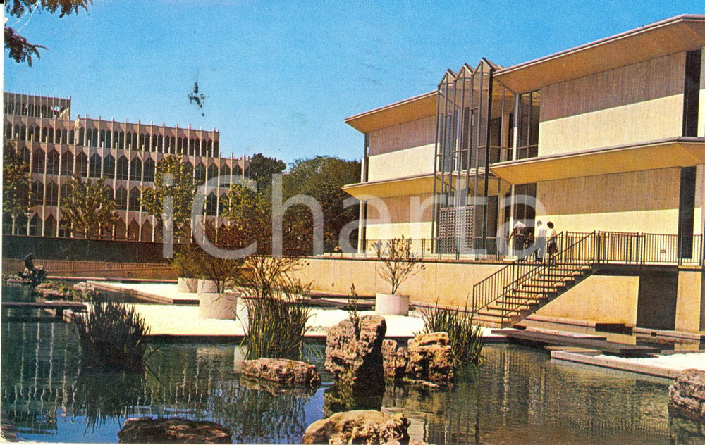 Cartolina originale da collezione 1961 DETROIT (USA) McGregor Center della WAYNE STATE University *Cartolina FP VG 1