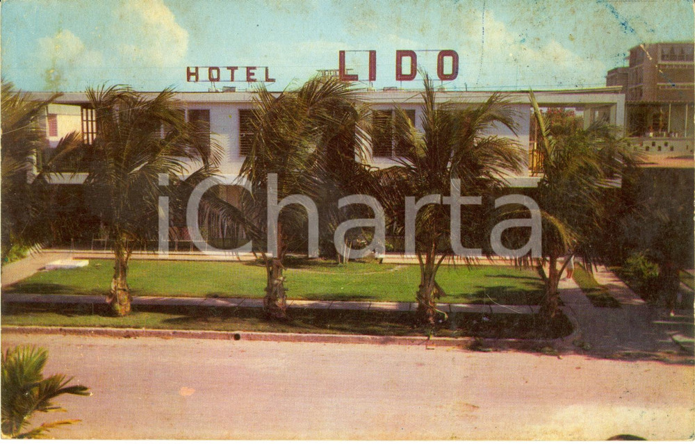 Cartolina originale da collezione 1970 ca CARTAGENA COLOMBIA Hotel LIDO  Cartolina FP NV VINTAGE DANNEGGIATA 1