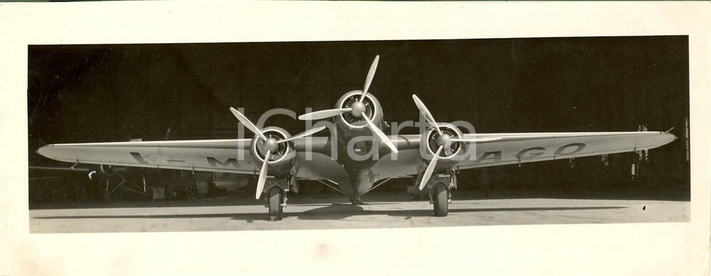 Fotografia d epoca originale 1935 AERONAUTICA Savoia Marchetti S.79 IMAGO  Fotografia 1