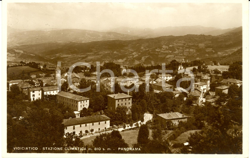 Cartolina originale da collezione 1941 LIZZANO IN BELVEDERE BO Panorama frazione VIDICIATICO Cartolina FP VG 1