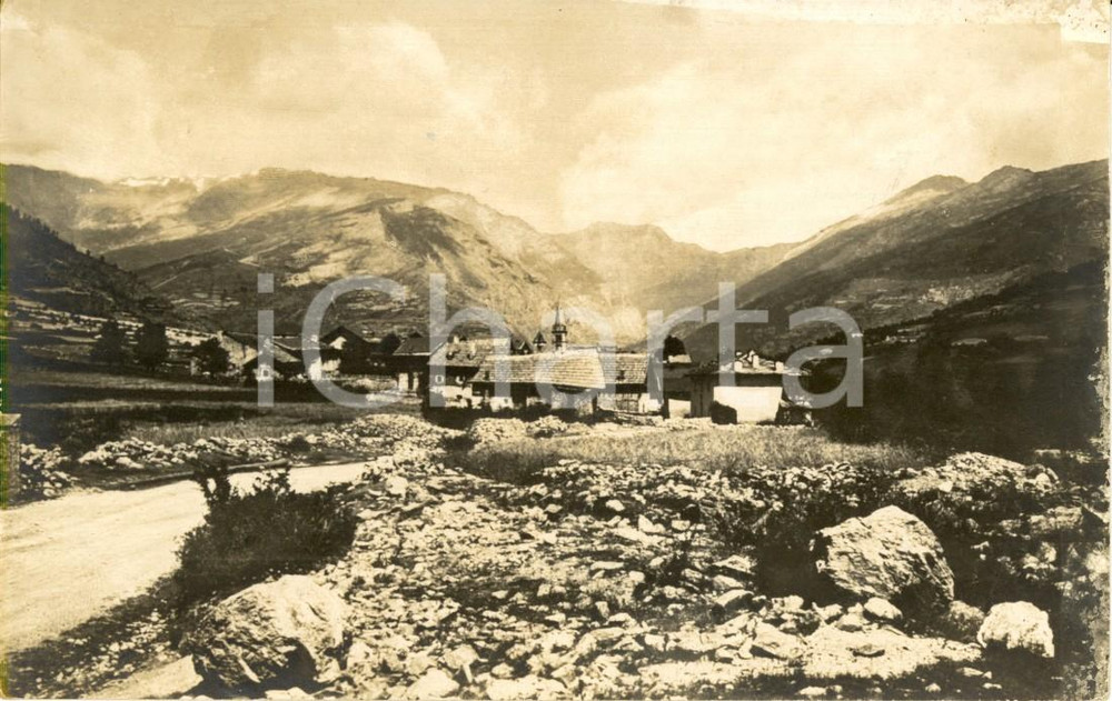 Cartolina originale da collezione 1940 ca BARDONECCHIA TO VAL SUSA Panorama di MELEZET Cartolina CAI FP NV 1