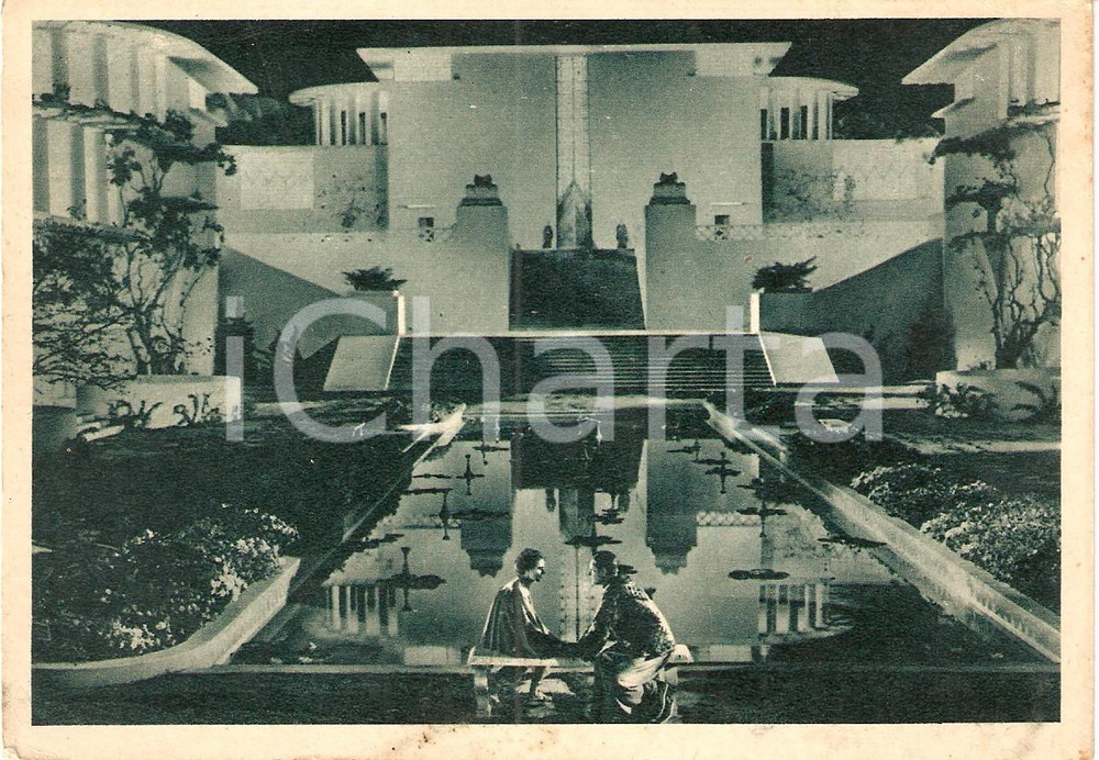 Cartolina originale da collezione 1937 ORIZZONTE PERDUTO Scena dal film di Frank CAPRA Cartolina FG NV 1