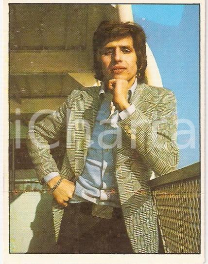 Oggetto da collezione cartaceo PANINI  CANTANTI 1972 Figurina Paolo MENGOLI n. 119 Grandi raccolte gioventù 1