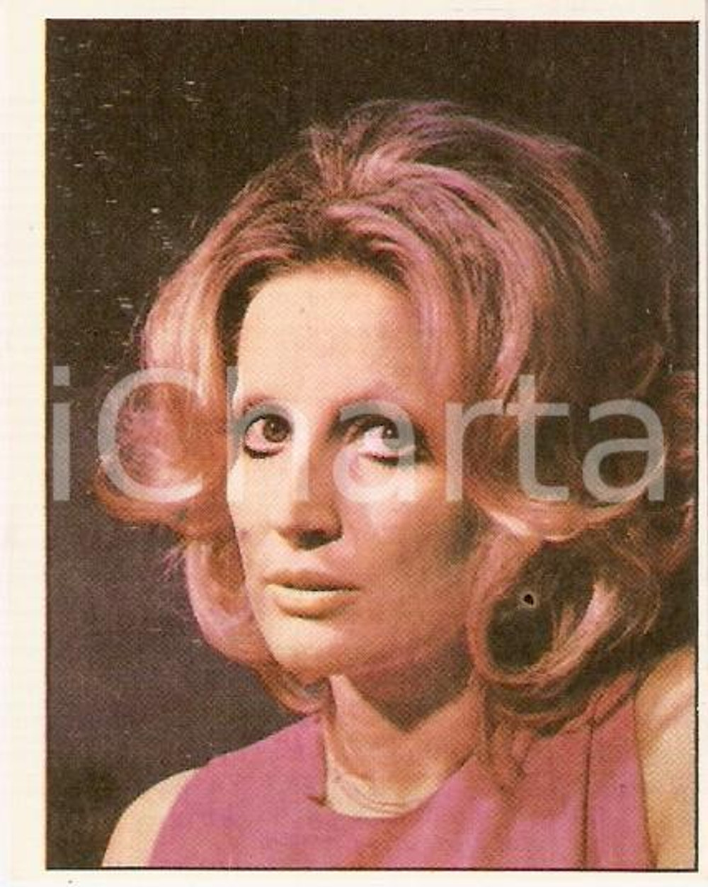 Oggetto da collezione cartaceo PANINI - CANTANTI 1972 Figurina MINA n. 2 Grandi raccolte gioventÃ¹ 1