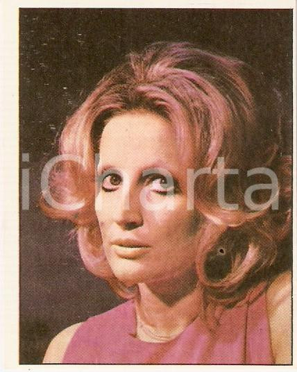 Oggetto da collezione cartaceo PANINI  CANTANTI 1972 Figurina MINA n. 2 Grandi raccolte gioventù 1