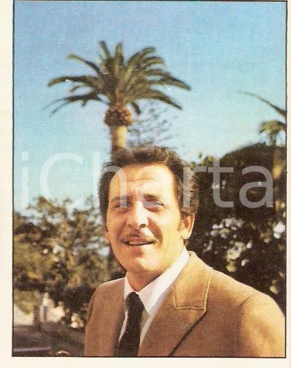 Oggetto da collezione cartaceo PANINI  CANTANTI 1972 Figurina Domenico MODUGNO n. 52 Grandi raccolte gioventù 1