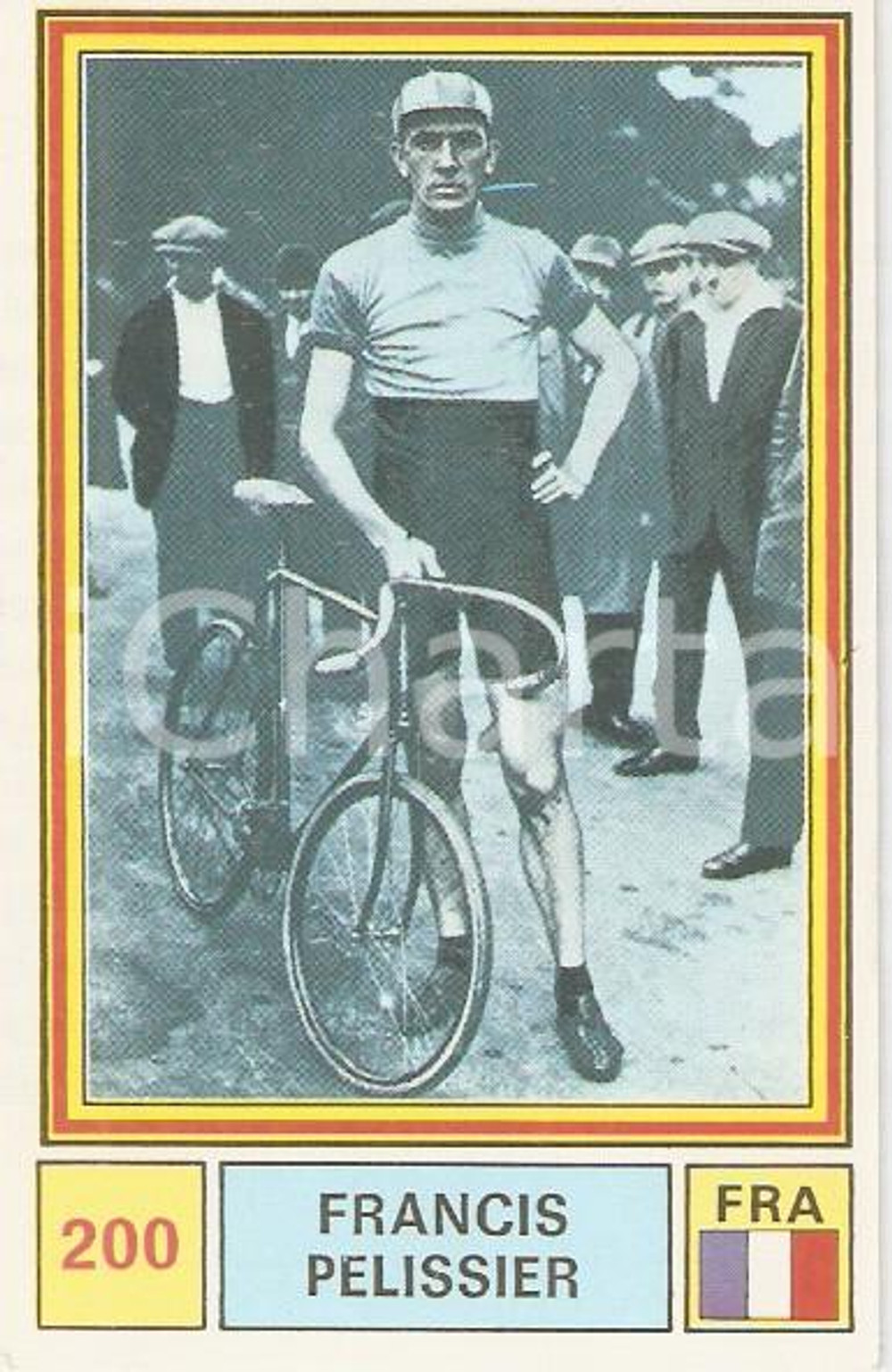 Oggetto da collezione cartaceo PANINI - SPRINT 1971 Figurina Francis PELISSIER n. 200 Ciclismo 1
