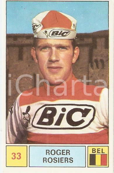 Oggetto da collezione cartaceo PANINI SPRINT 1971 Figurina valida Roger ROSIERS n. 33 Ciclismo Sponsor BIC 1 1