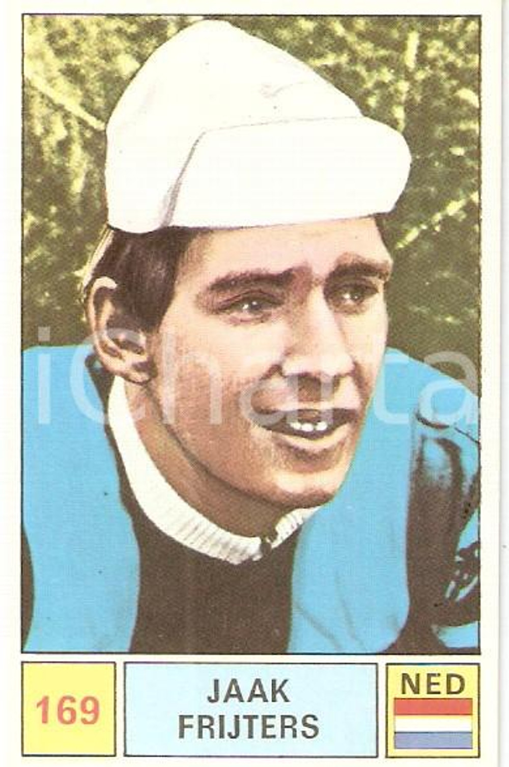 Oggetto da collezione cartaceo PANINI - SPRINT 1971 Figurina valida Jaak FRIJTERS n. 169 Ciclismo 1