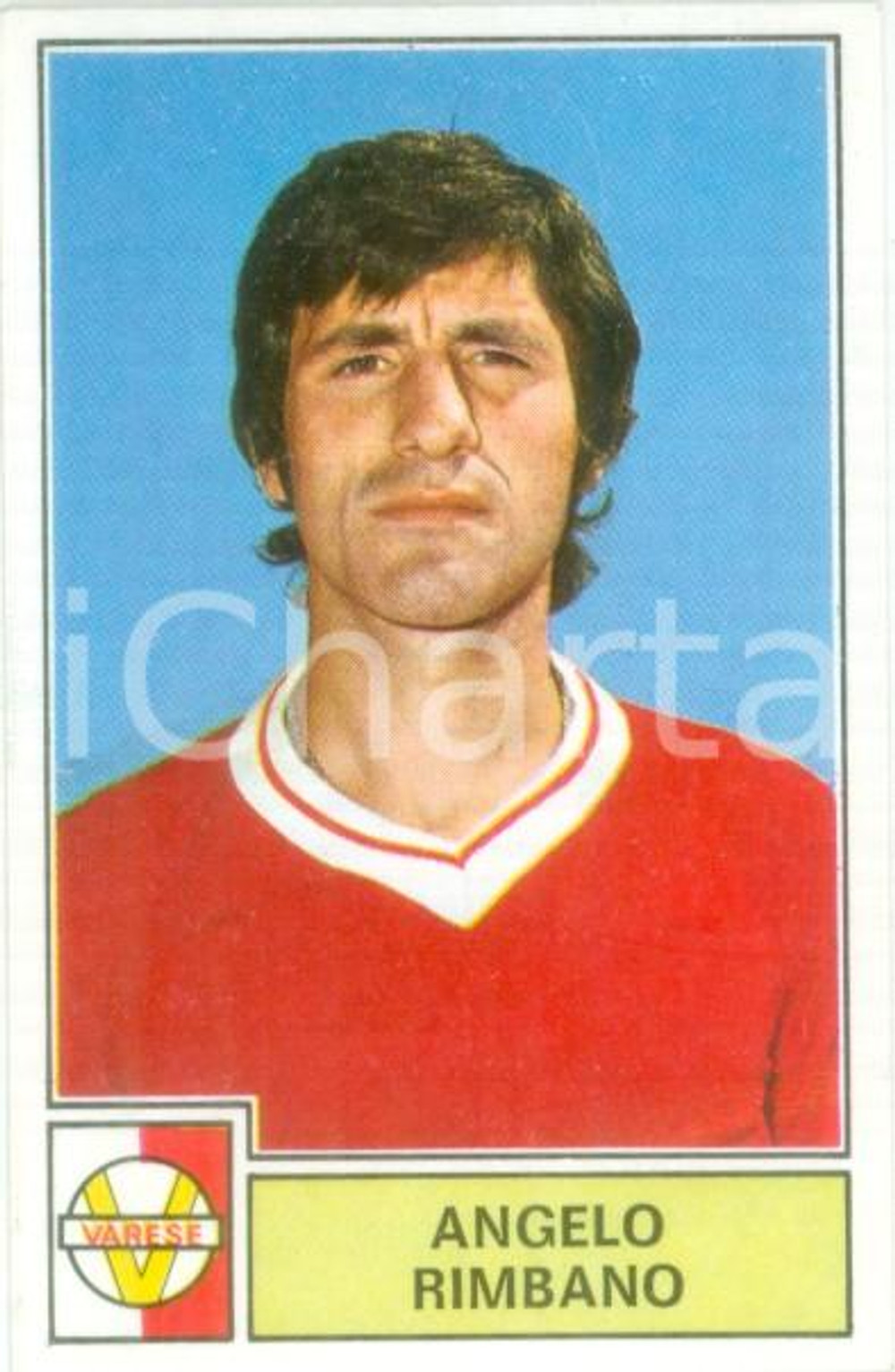 Oggetto da collezione cartaceo PANINI - CALCIATORI 1971 - 1972 Figurina Angelo RIMBANO Serie A VARESE 1