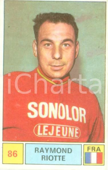 Oggetto da collezione cartaceo PANINI  SPRINT 1971 Figurina valida Raymond RIOTTE n. 86 Ciclismo SONOLOR 1
