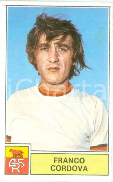 Oggetto da collezione cartaceo PANINI - CALCIATORI 1971 - 1972 Figurina Franco CORDOVA Serie A ROMA 1