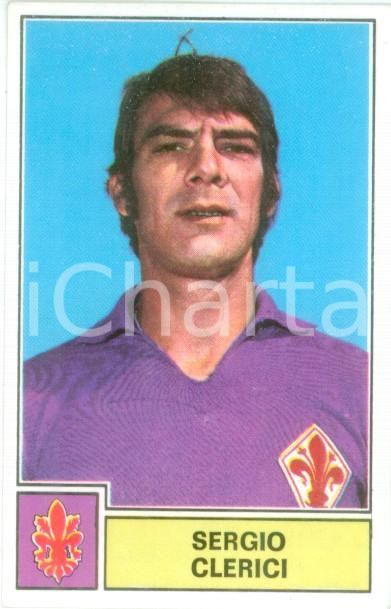 Oggetto da collezione cartaceo PANINI  CALCIATORI 1971  1972 Figurina Sergio CLERICI Serie A FIORENTINA 1