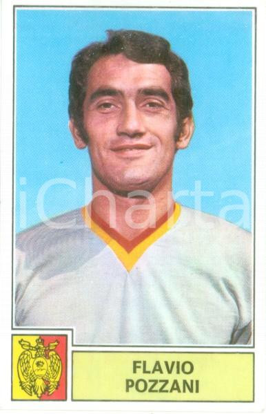 Oggetto da collezione cartaceo PANINI - CALCIATORI 1971 - 1972 Figurina Flavio POZZANI Serie A CATANZARO 1