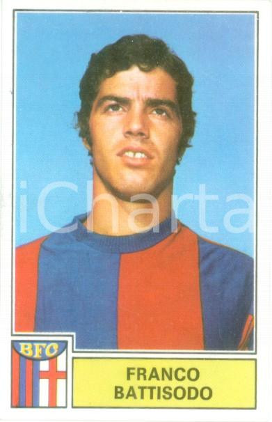 Oggetto da collezione cartaceo PANINI  CALCIATORI 1971  1972 Figurina Franco BATTISODO Serie A BOLOGNA 1