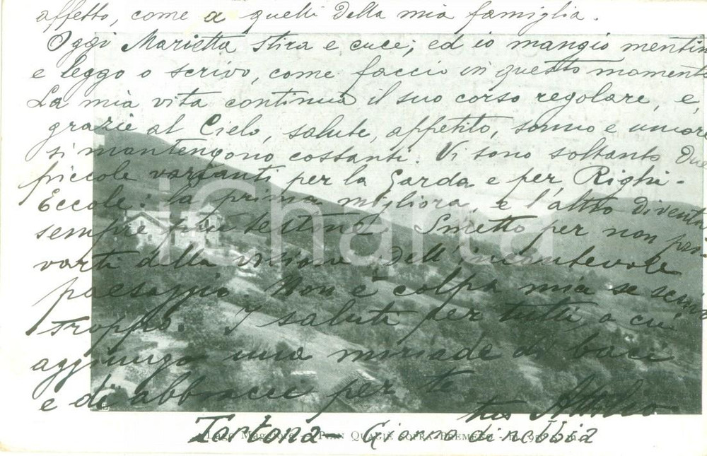 Cartolina originale da collezione 1910 PREMENO (VB) L'albergo MONTE ZEDA a PIANQUAGIE' *Cartolina postale FP VG 1