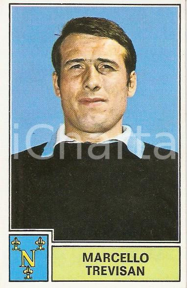 Oggetto da collezione cartaceo PANINI CALCIATORI 1971  1972 Figurina Marcello TREVISAN Serie A NAPOLI 1 1