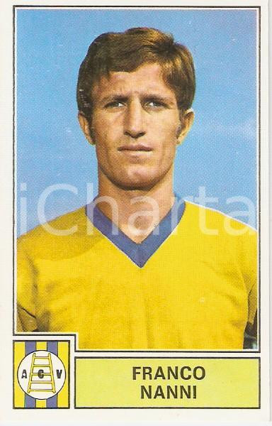 Oggetto da collezione cartaceo PANINI - CALCIATORI 1971 - 1972 Figurina Franco NANNI Serie A VERONA 1