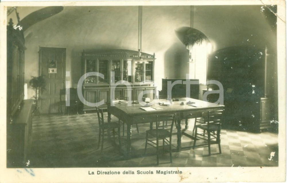Cartolina originale da collezione 1939 CASALE MONFERRATO AL Ufficio Direzione Istituto SACRO CUORE Cartolina FP 1
