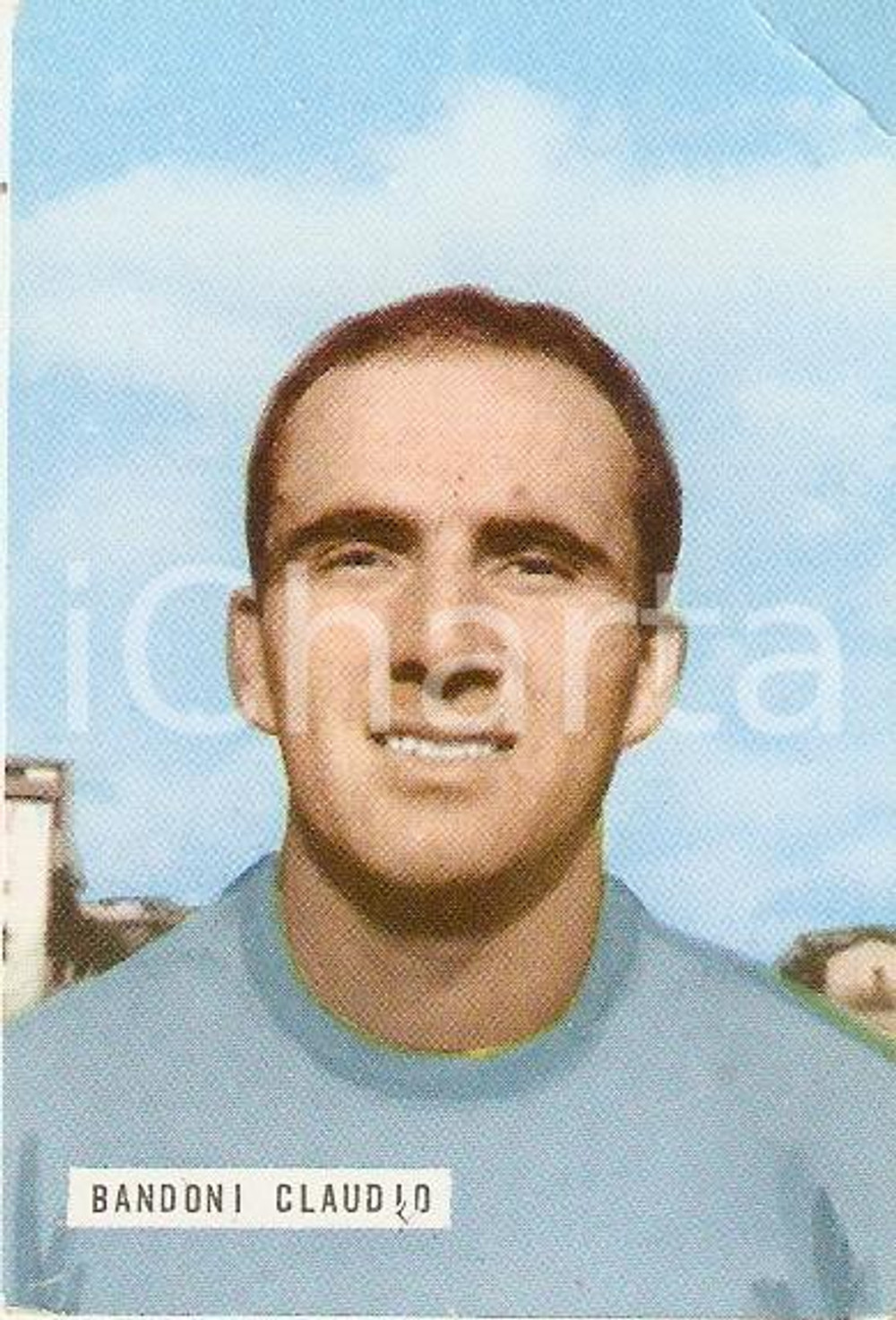Oggetto da collezione cartaceo EDIZIONI FOTO CALCIO - CALCIATORI 1965 1966 Figurina Claudio BANDONI 144 NAPOLI 1