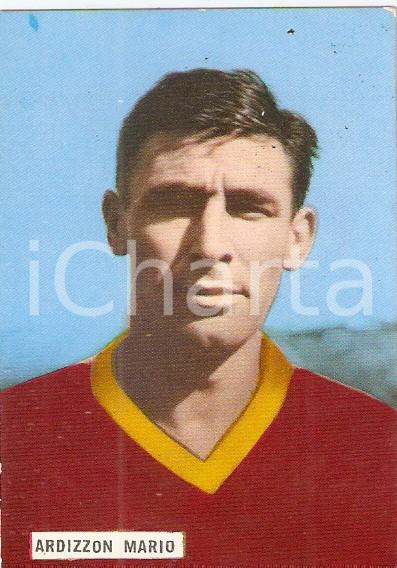 Oggetto da collezione cartaceo EDIZIONI FOTO CALCIO  CALCIATORI 1965 1966 Figurina Mario ARDIZZON n. 158 ROMA 1