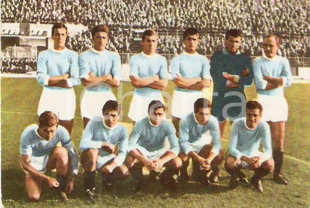 Oggetto da collezione cartaceo EDIZIONI FOTO CALCIO - CALCIATORI 1965 1966 Figurina squadra LAZIO n. 130 1