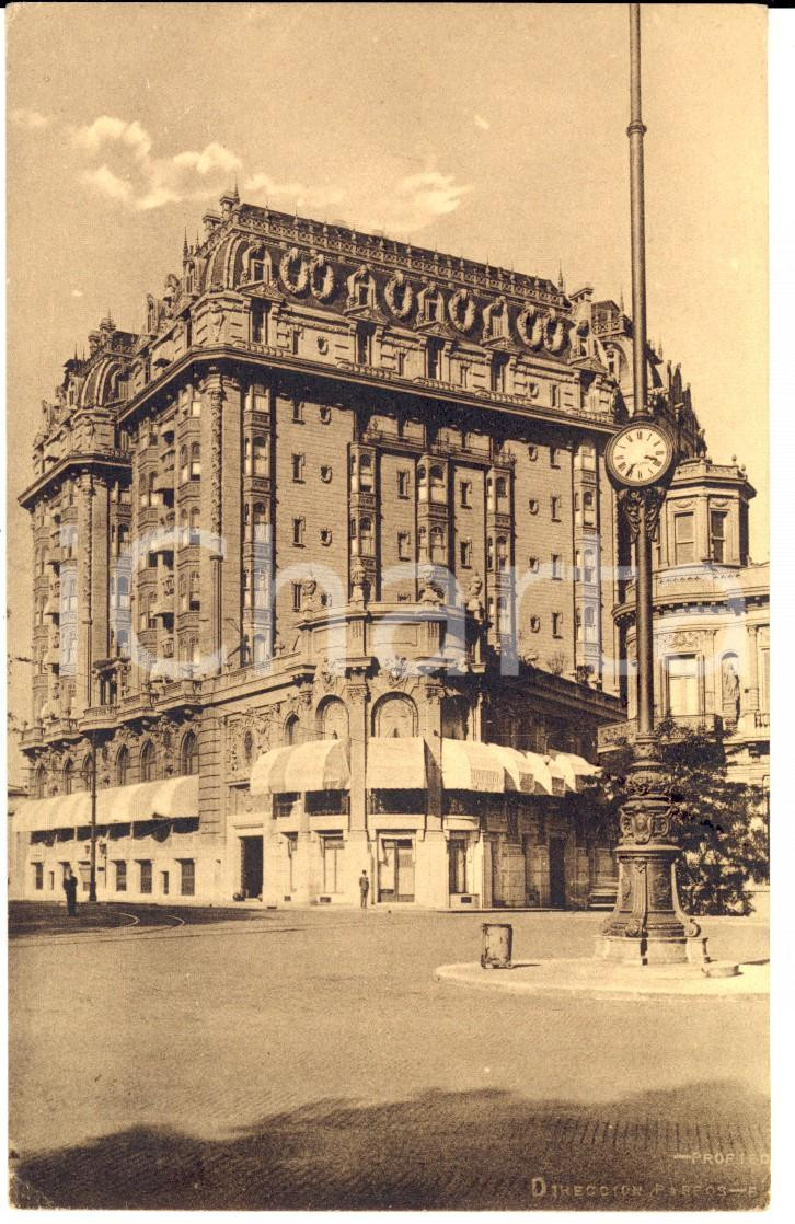Cartolina originale da collezione 1950 BUENOS AIRES ARGENTINA Veduta esterna di un palazzo Cartolina FP VG 1