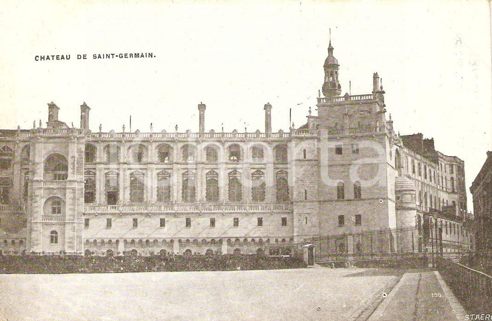 Cartolina originale da collezione 1925 ca SAINT GERMAIN EN LAYE (FRANCE) Veduta del Castello *Cartolina FP NV 1