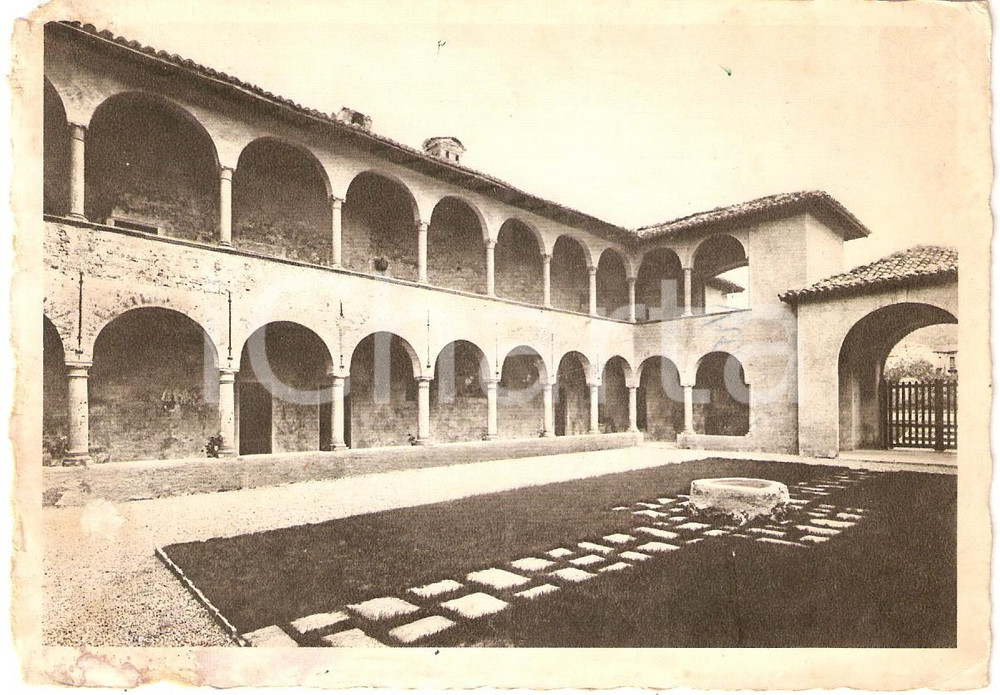 Cartolina originale da collezione 1948 LUVINATE (VA) Monastero benedettino GOLF CLUB VARESE *Cartolina DANNEGGIATA 1