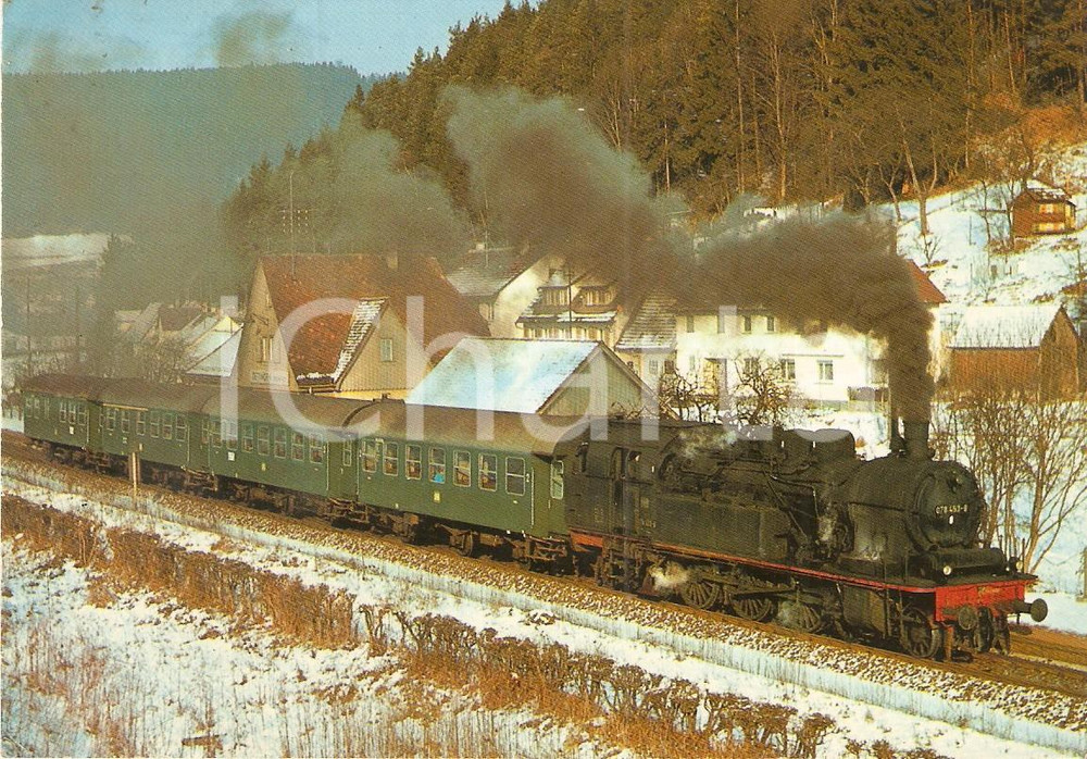 Cartolina originale da collezione 1980 DEUTSCHLAND  DB Deutsche Bundesbahn Locomotive 078 4538 Cartolina 1