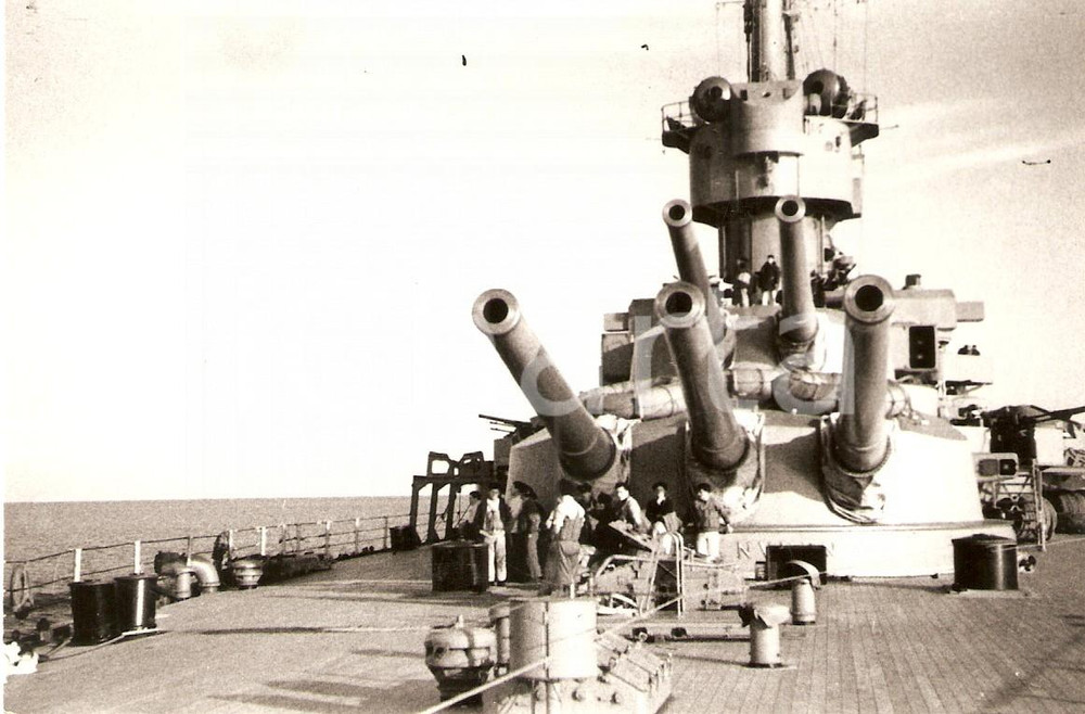 Cartolina originale da collezione 1950 ca MARINA MILITARE Regia Nave DUILIO Aldo FRACCAROLI Foto seriale ANIMATA 1