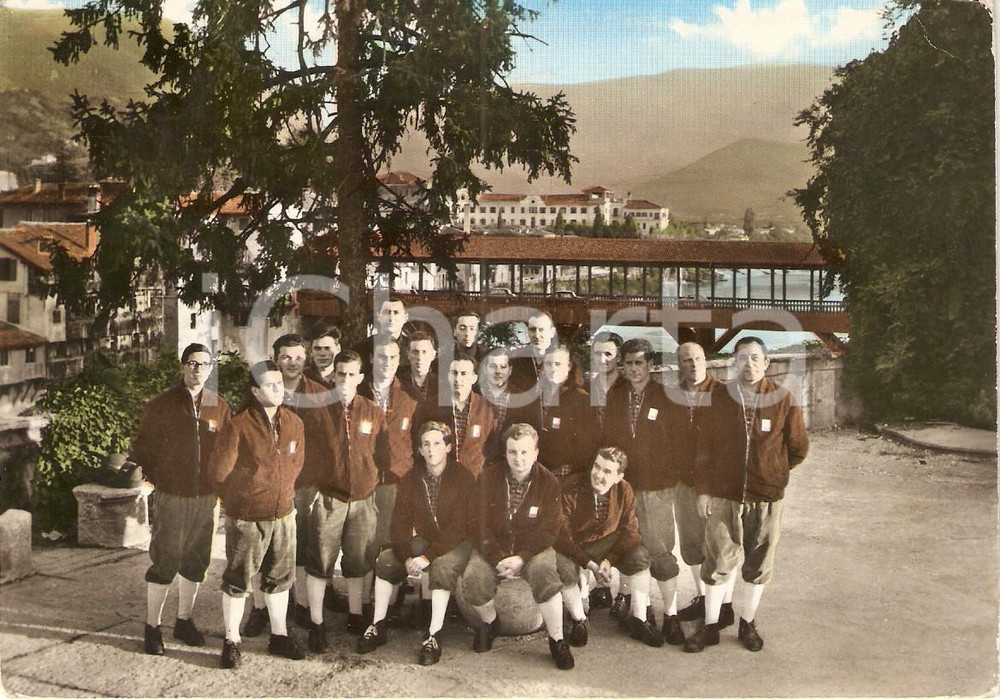 Cartolina originale da collezione 1962 BASSANO DEL GRAPPA VI Associzione alpini Coro MONTE GRAPPA Cartolina FG 1
