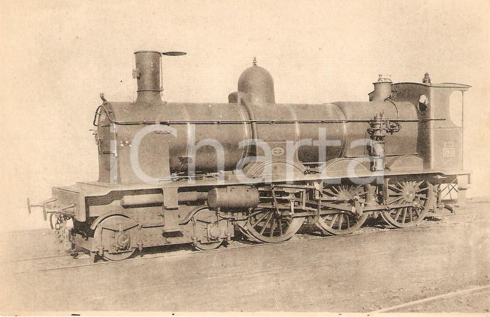 Cartolina originale da collezione 1920 ca FRANCE Locomotiva a vapore 1311 - 230 B 611 *Cartolina FP NV 1