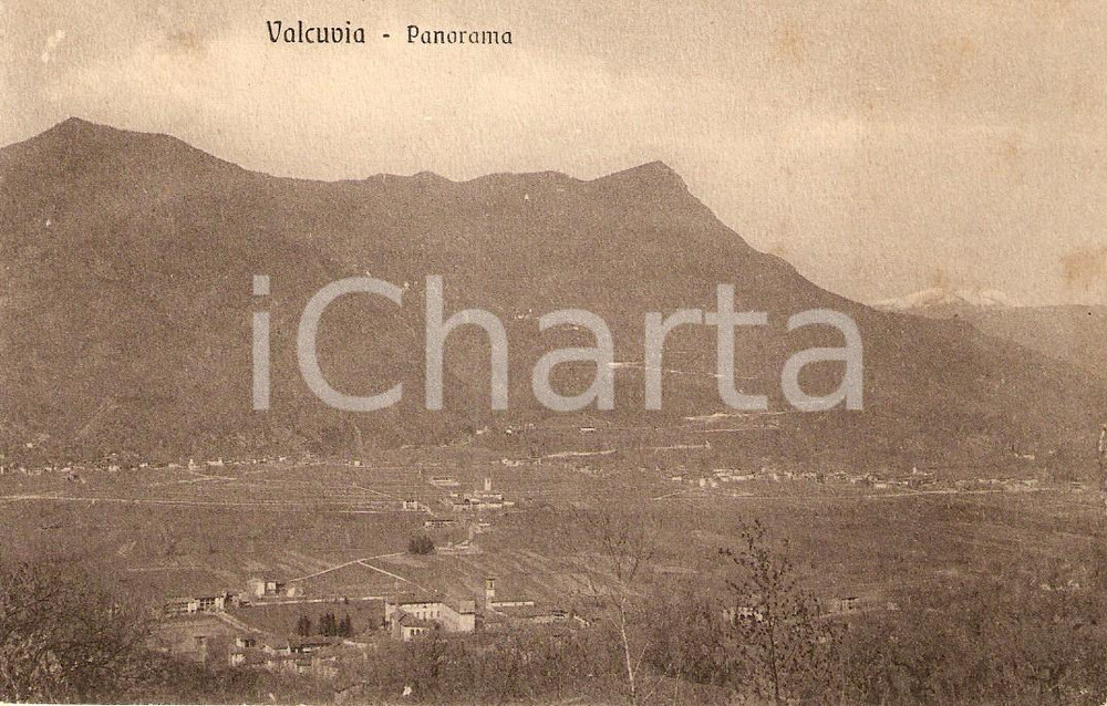 Cartolina originale da collezione 1920 ca VALCUVIA Panorama della valle *Cartolina FP NV 1