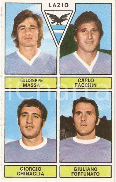 Oggetto da collezione cartaceo PANINI CALCIATORI 1971 1972 Figurina LAZIO Massa Facchin Chinaglia Fortunato 1