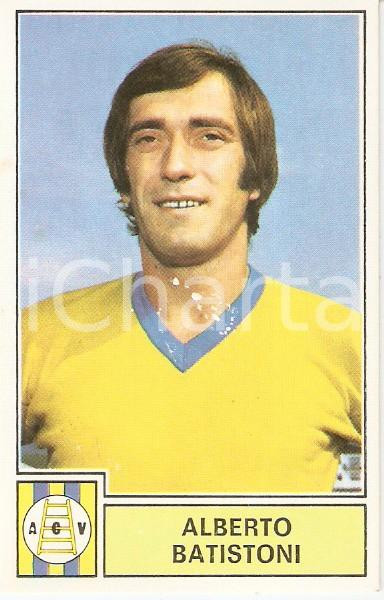 Oggetto da collezione cartaceo PANINI  CALCIATORI 1971  1972 Figurina Alberto BATISTONI Serie A VERONA 1
