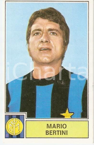 Oggetto da collezione cartaceo PANINI  CALCIATORI 1971  1972 Figurina Mario BERTINI Serie A INTER 1