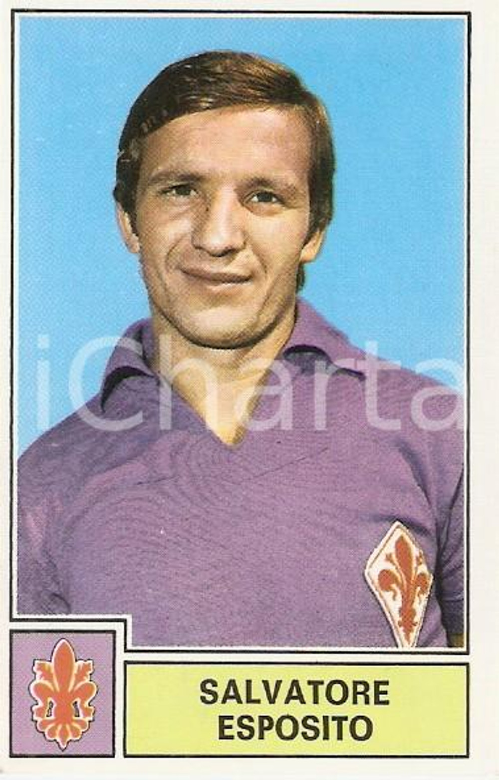 Oggetto da collezione cartaceo PANINI - CALCIATORI 1971 - 1972 Figurina Salvatore ESPOSITO Serie A FIORENTINA 1