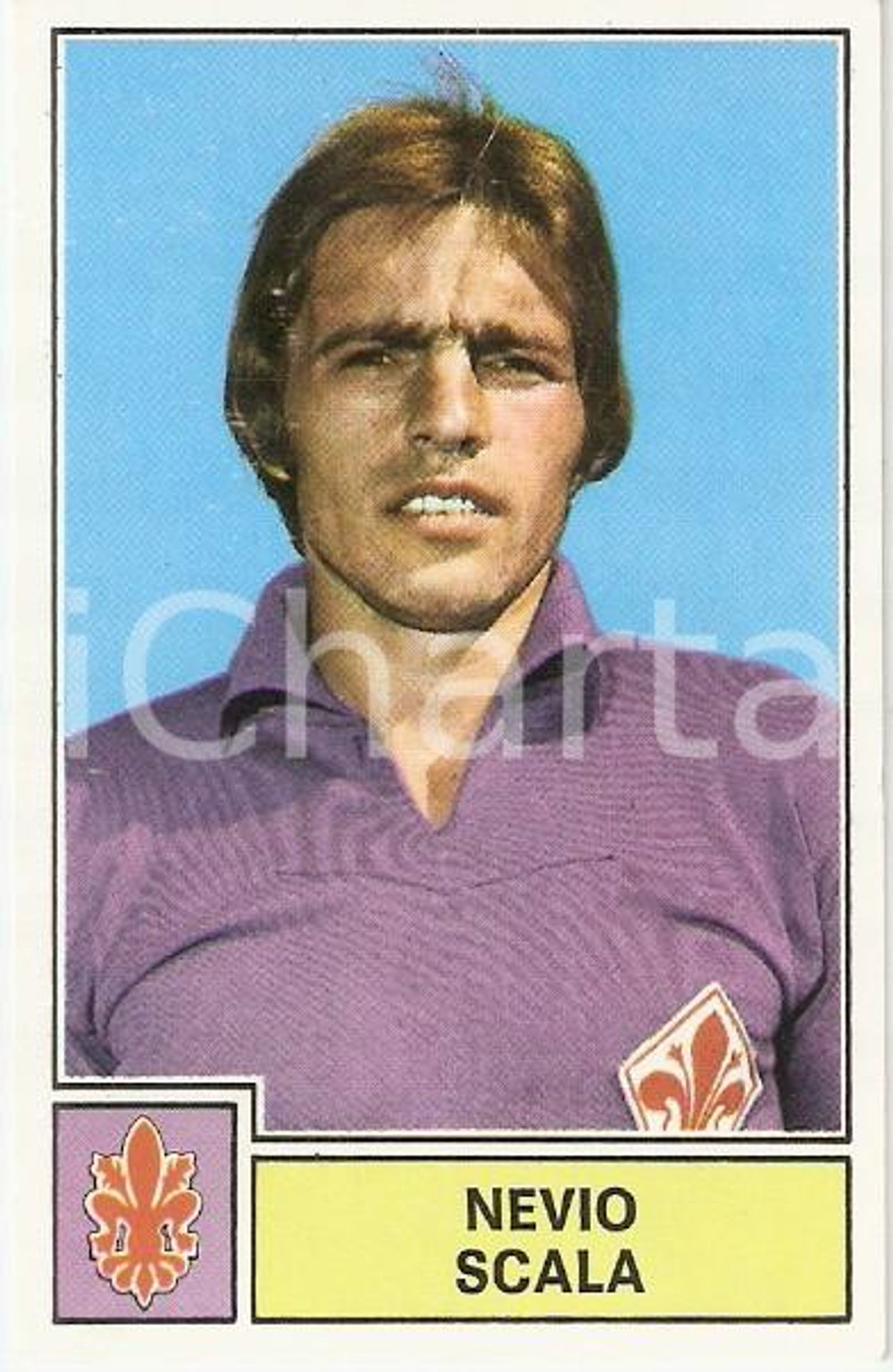 Oggetto da collezione cartaceo PANINI - CALCIATORI 1971 - 1972 Figurina Nevio SCALA Serie A FIORENTINA 1