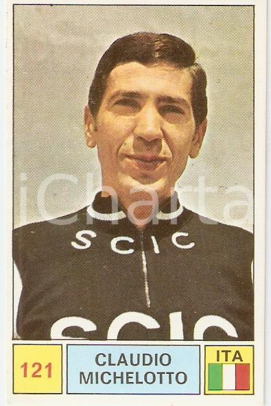 Oggetto da collezione cartaceo PANINI SPRINT 1971 Figurina Claudio MICHELOTTO 121 Ciclismo Sponsor SCIC 1