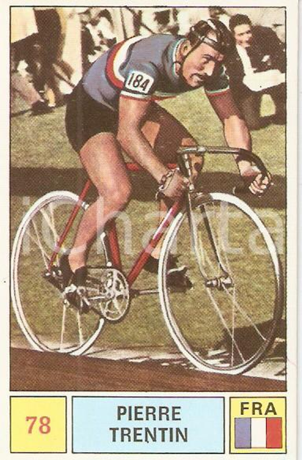 Oggetto da collezione cartaceo PANINI - SPRINT 1971 Figurina Pierre TRENTIN n. 78 *Ciclismo 1